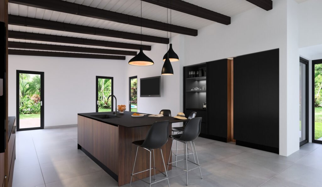 Open-concept renovation
