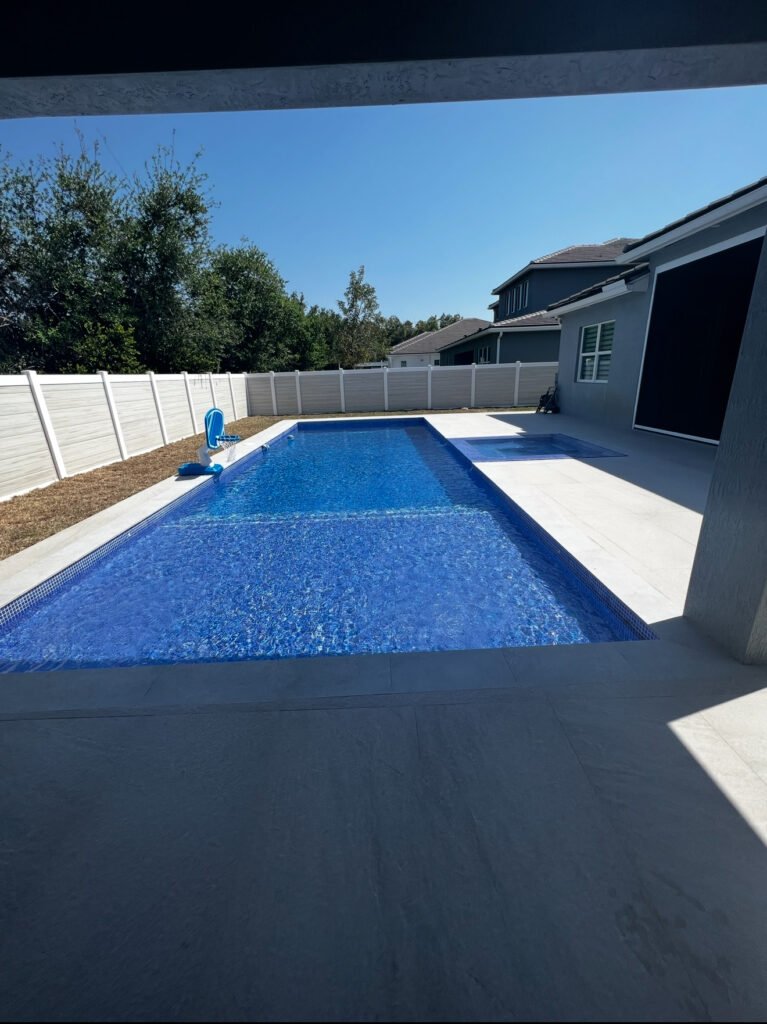 Custom pool renovation