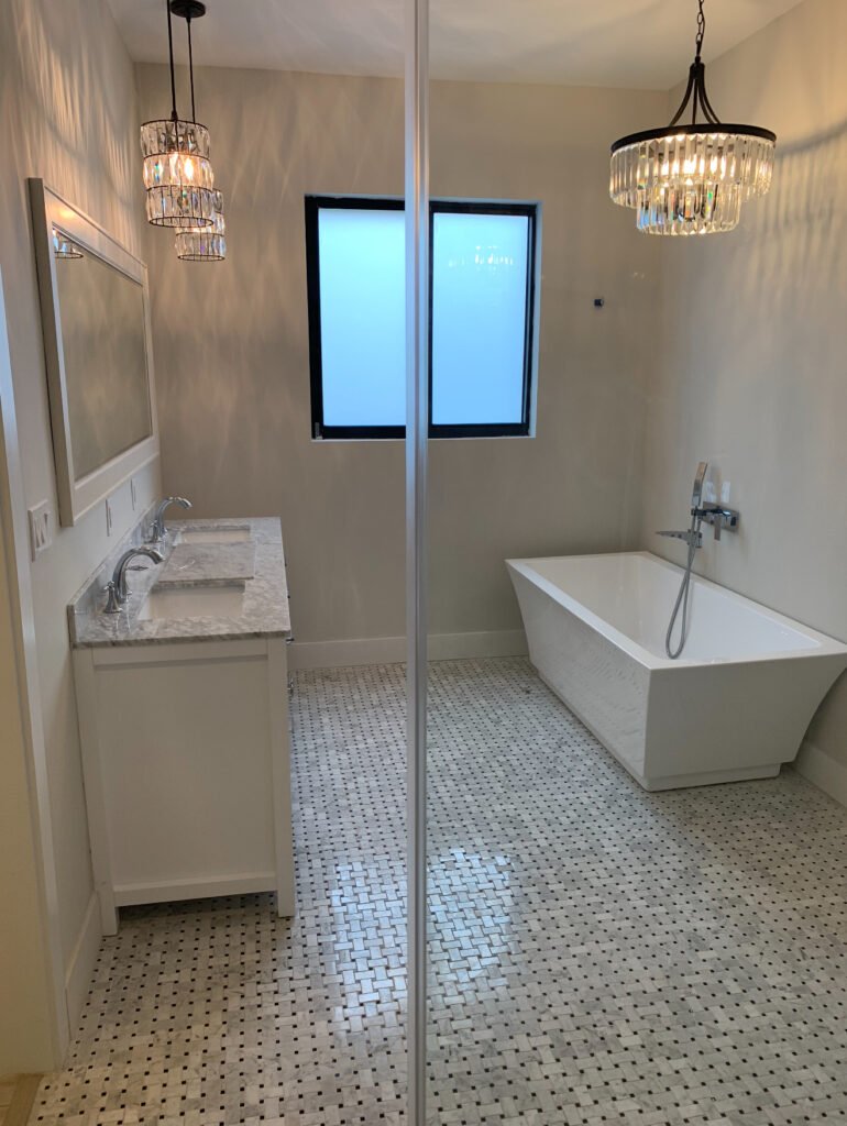 Luxury bathroom remodel
