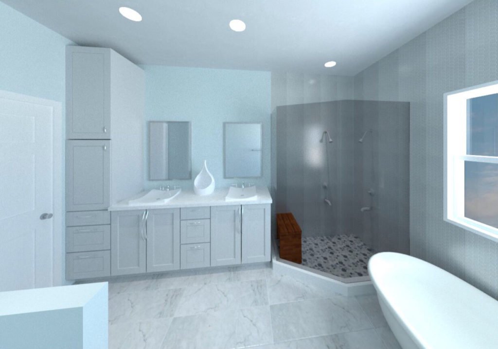 Interior build-out